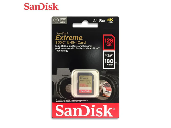 SANDISK 128GB TF CL10 EXTREME thumbnail 4