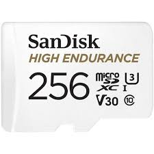 SANDISK 256GB High Endurance Video MicroSDXC Card