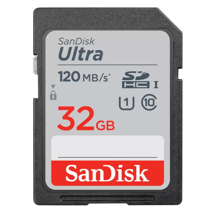 SANDISK 32G SD CL10 ULTRA 120MB