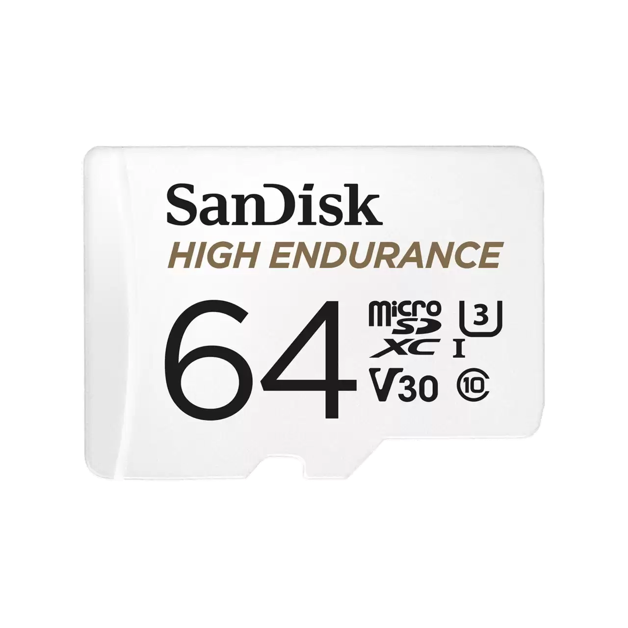 SANDISK 64GB High Endurance Video MicroSDXC  Card