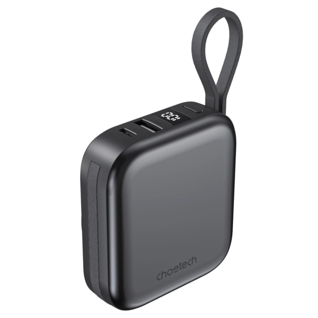 CHOETECH B697 22.5W 10000MAH MAGNETIC POWER BANK 1C1L GREY