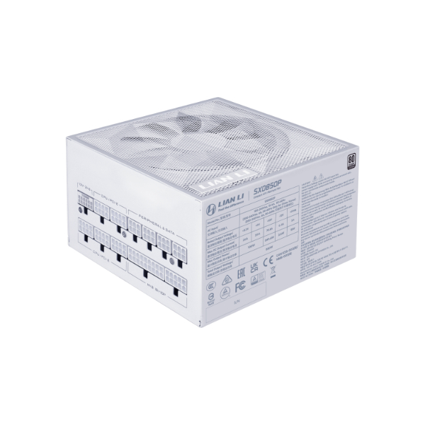LIAN LI SX PLATINUM SERIES 850W PSU ATX3.1 WHITE thumbnail 5