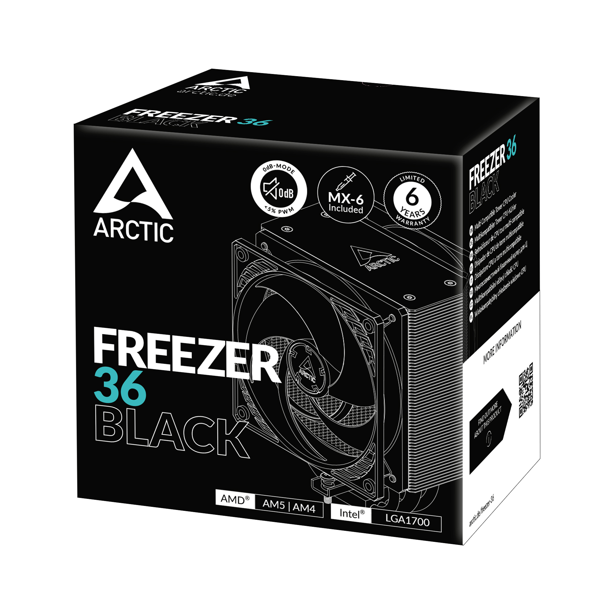 ARCTIC FREEZER 36 (BLACK) thumbnail 6