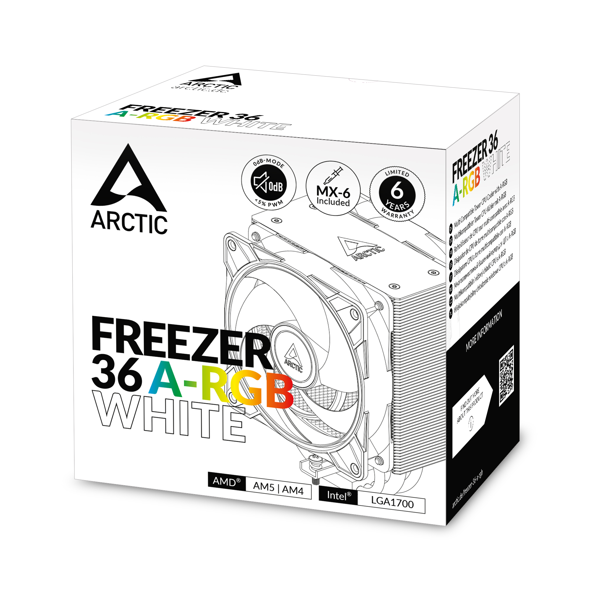 ARCTIC FREEZER 36 A-RGB (WHITE) thumbnail 7