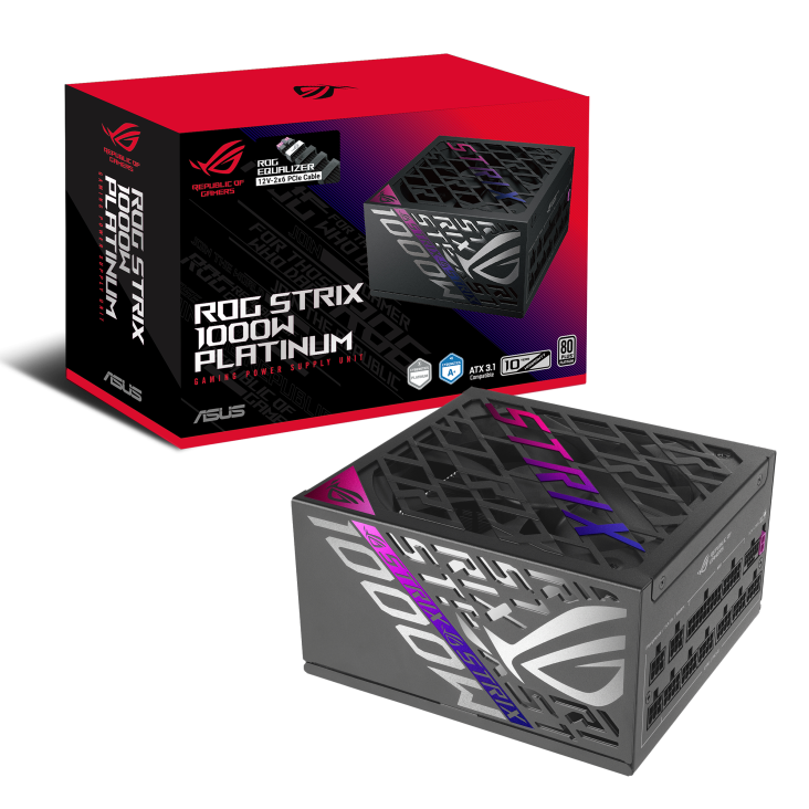 ASUS ROG STRIX 1000W ATX3.1 PLATINUM WITH ROG EQUALIZER