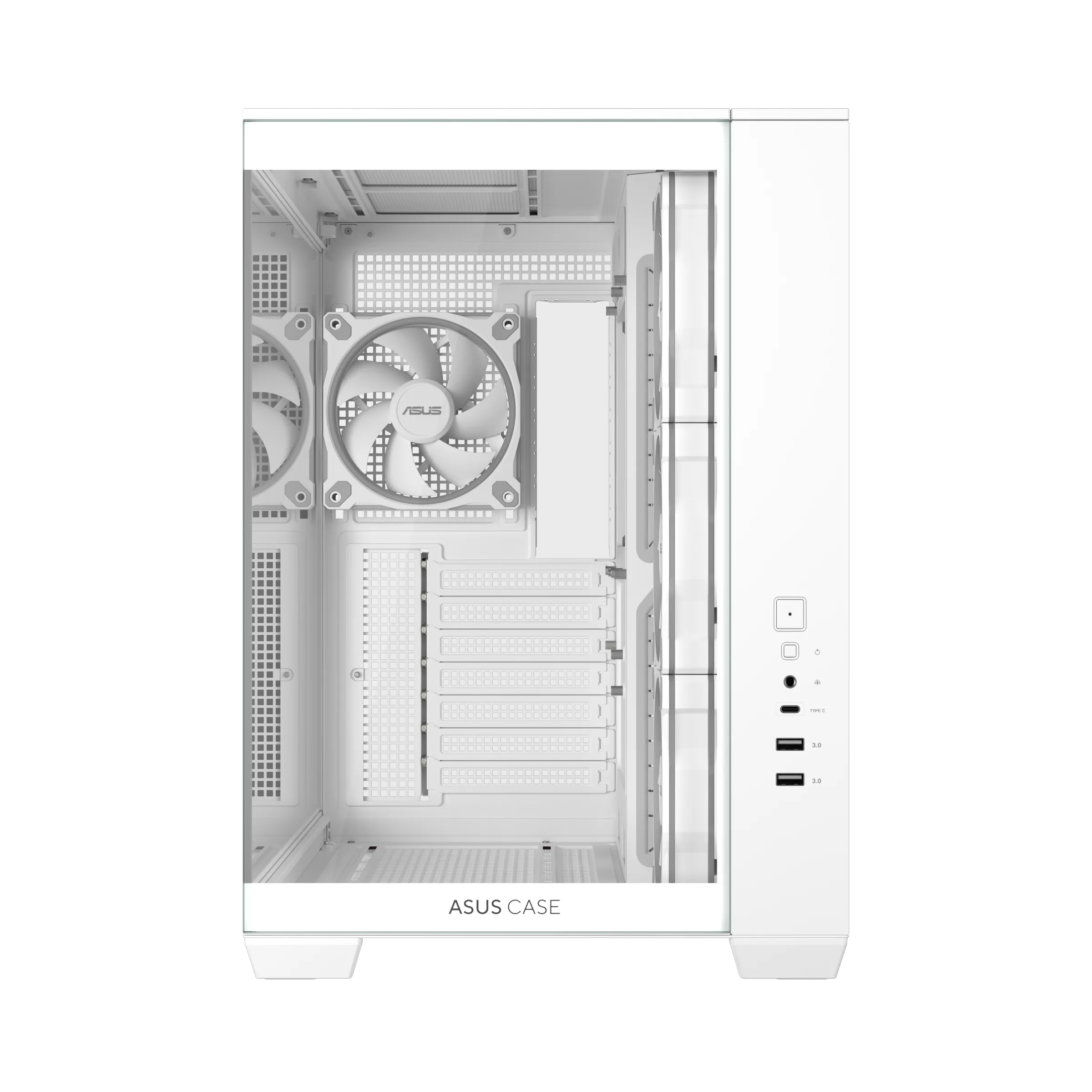 ASUS A32 PLUS TG ARGB ATX CASE WHITE thumbnail 4