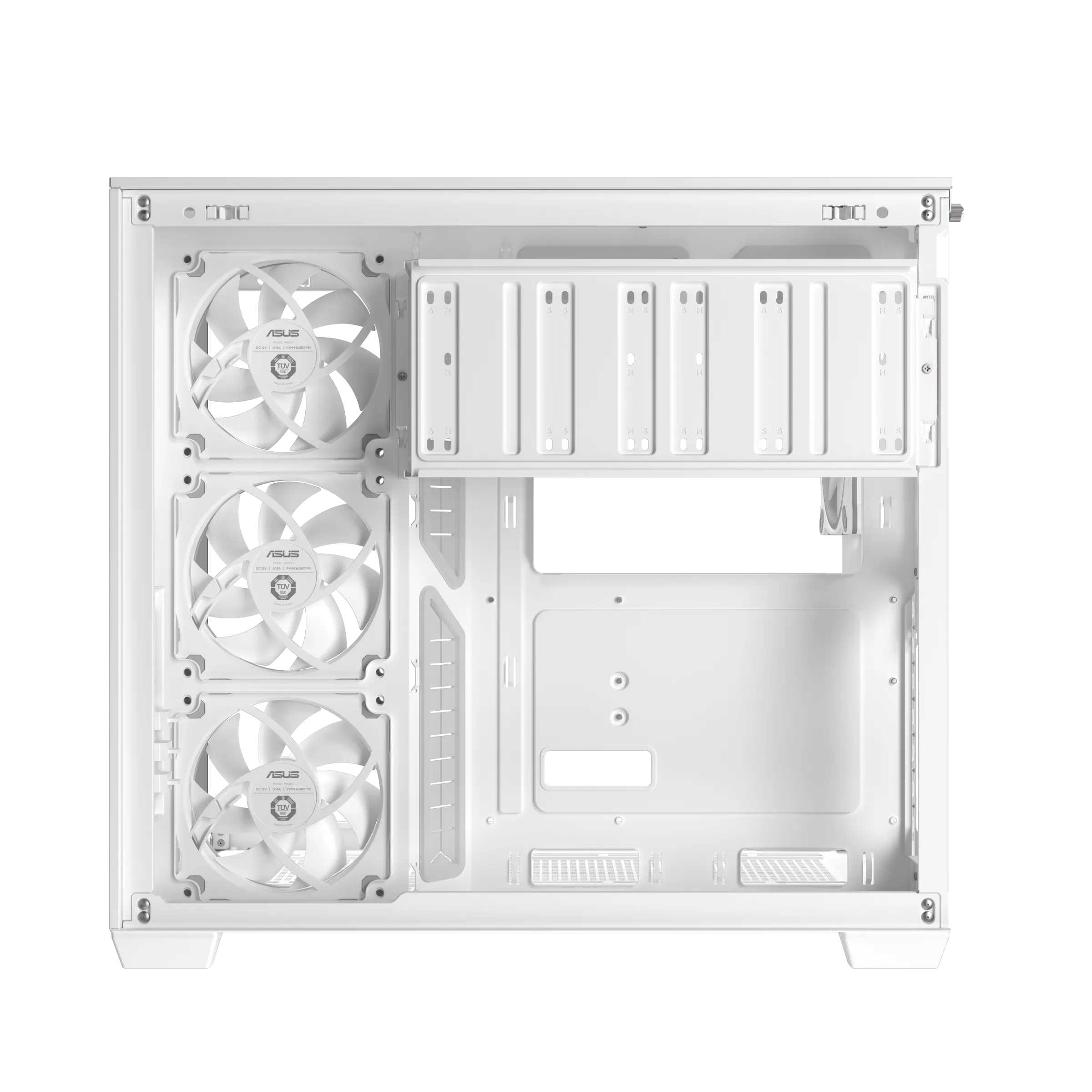 ASUS A32 PLUS TG ARGB ATX CASE WHITE thumbnail 11