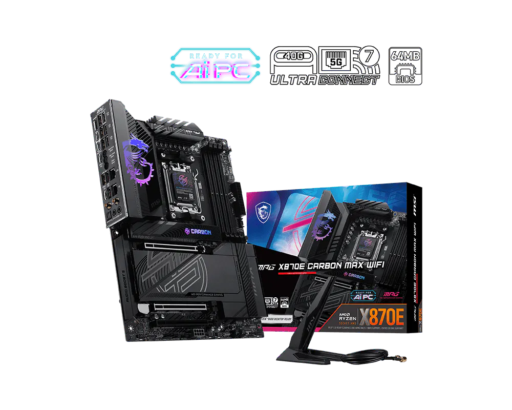 MSI X870E CARBON MAX WIFI