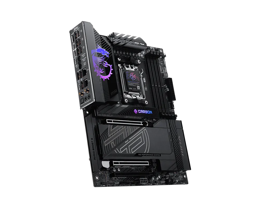 MSI X870E CARBON MAX WIFI thumbnail 3