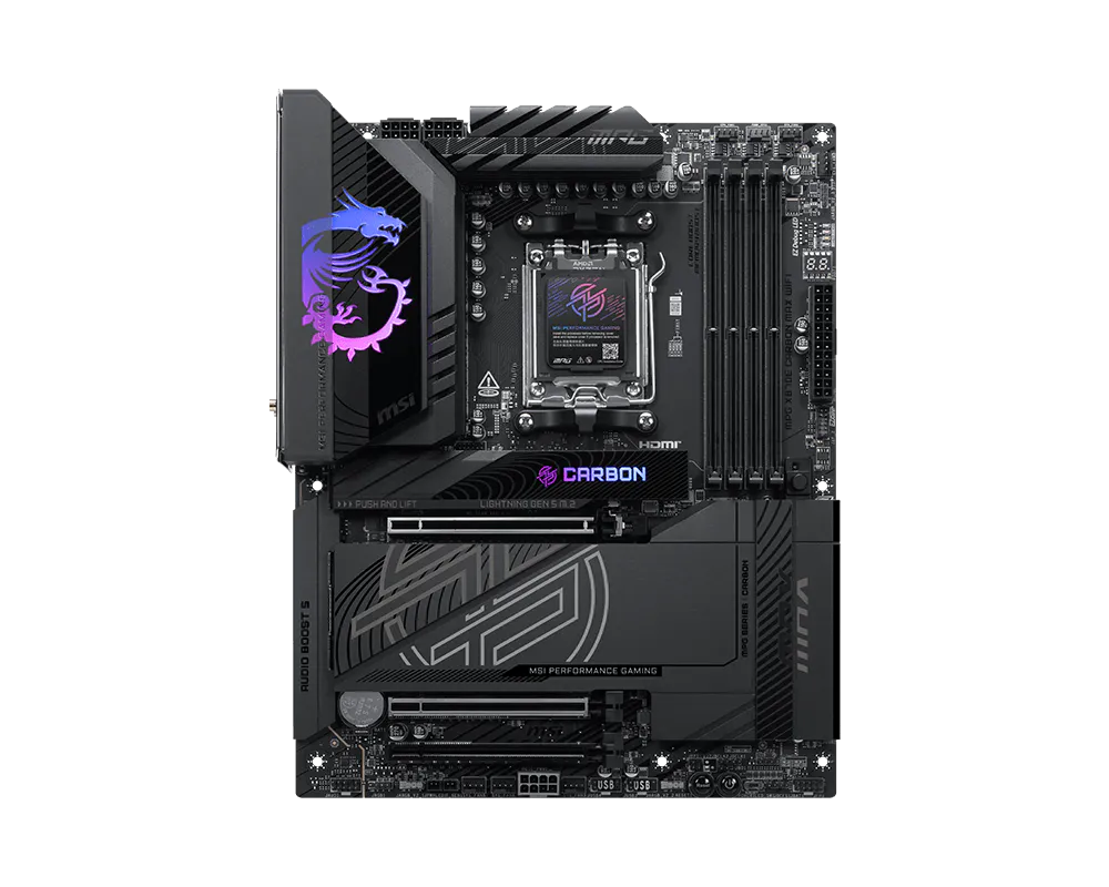 MSI X870E CARBON MAX WIFI thumbnail 5