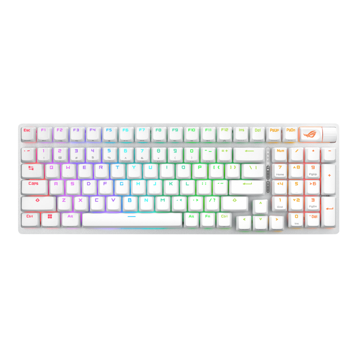 ASUS STRIX SCOPE II 96 WIRELESS STORM WHITE