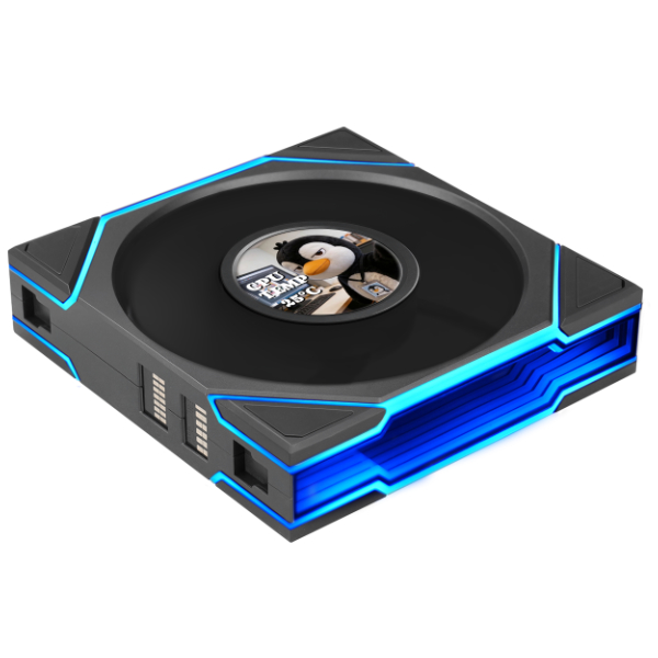 LIAN LI UNI FAN TL LCD FLEX REVERSE BLADE WIRELESS*1 BLACK