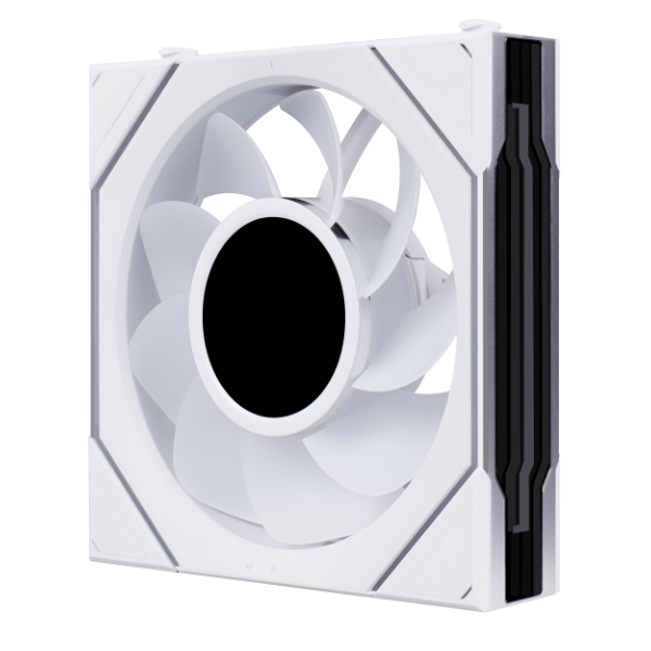 LIAN LI UNI FAN SL-INF LCD FLEX 120 REVERSE BLADE*3 WHITE thumbnail 5