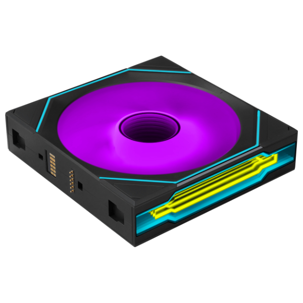 LIAN LI UNI FAN SL-INF FLEX 120 REVERSE BLADE*3 BLACK thumbnail 2