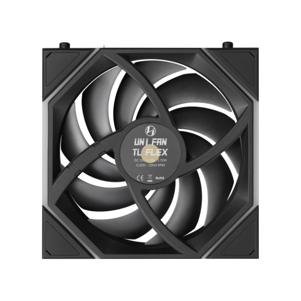 LIAN LI UNI FAN TL FLEX REVERSE BLADE WIRELESS*3 BLACK thumbnail 5