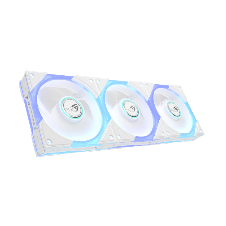 ASUS ROG EURUX GR120 FAN ARGB REVERSE WHITE 3IN1 thumbnail 2