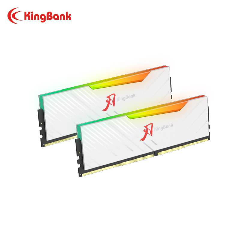 KINGBANK KRRW 32GB(16GB*2) DDR5 6000MHZ CL36 RGB WH