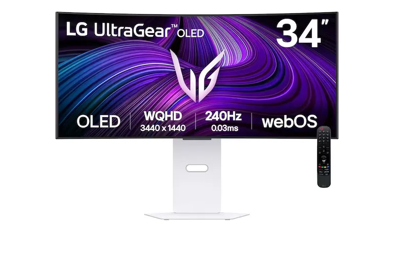 LG 34GX90SB-W 34" OLED SMART MONITOR