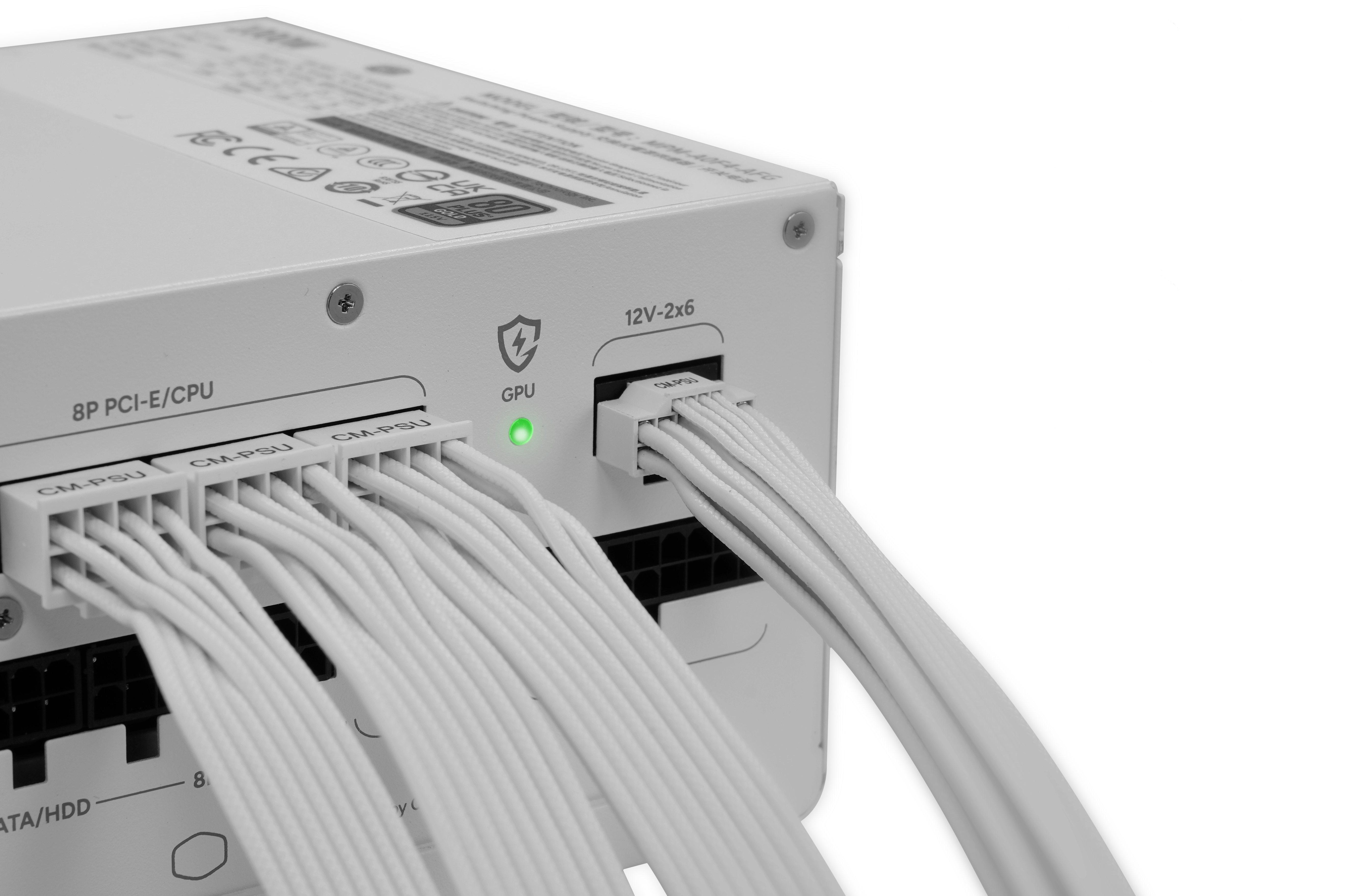 Cooler Master PSU MWE GOLD 850W V4 FULL MODULAR WHITE thumbnail 7