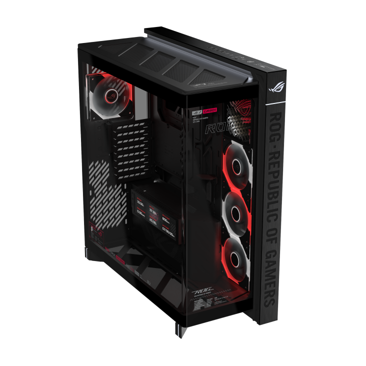 ASUS ROG CRONOX ARGB CASE GR801 BLACK thumbnail 2