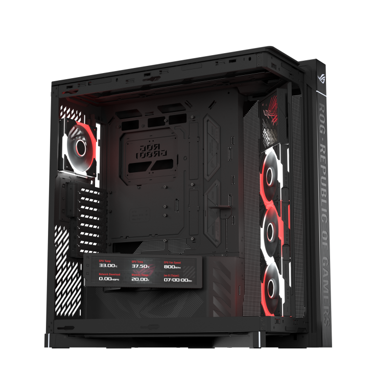 ASUS ROG CRONOX ARGB CASE GR801 BLACK thumbnail 11