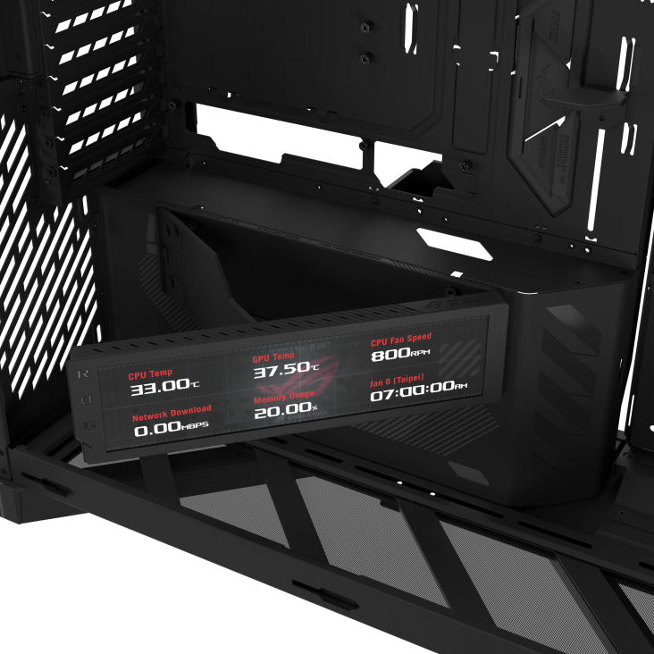 ASUS ROG CRONOX ARGB CASE GR801 BLACK thumbnail 12