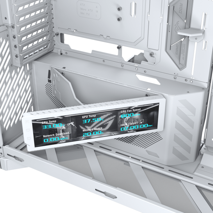 ASUS ROG CRONOX CASE GR801 WHITE thumbnail 13