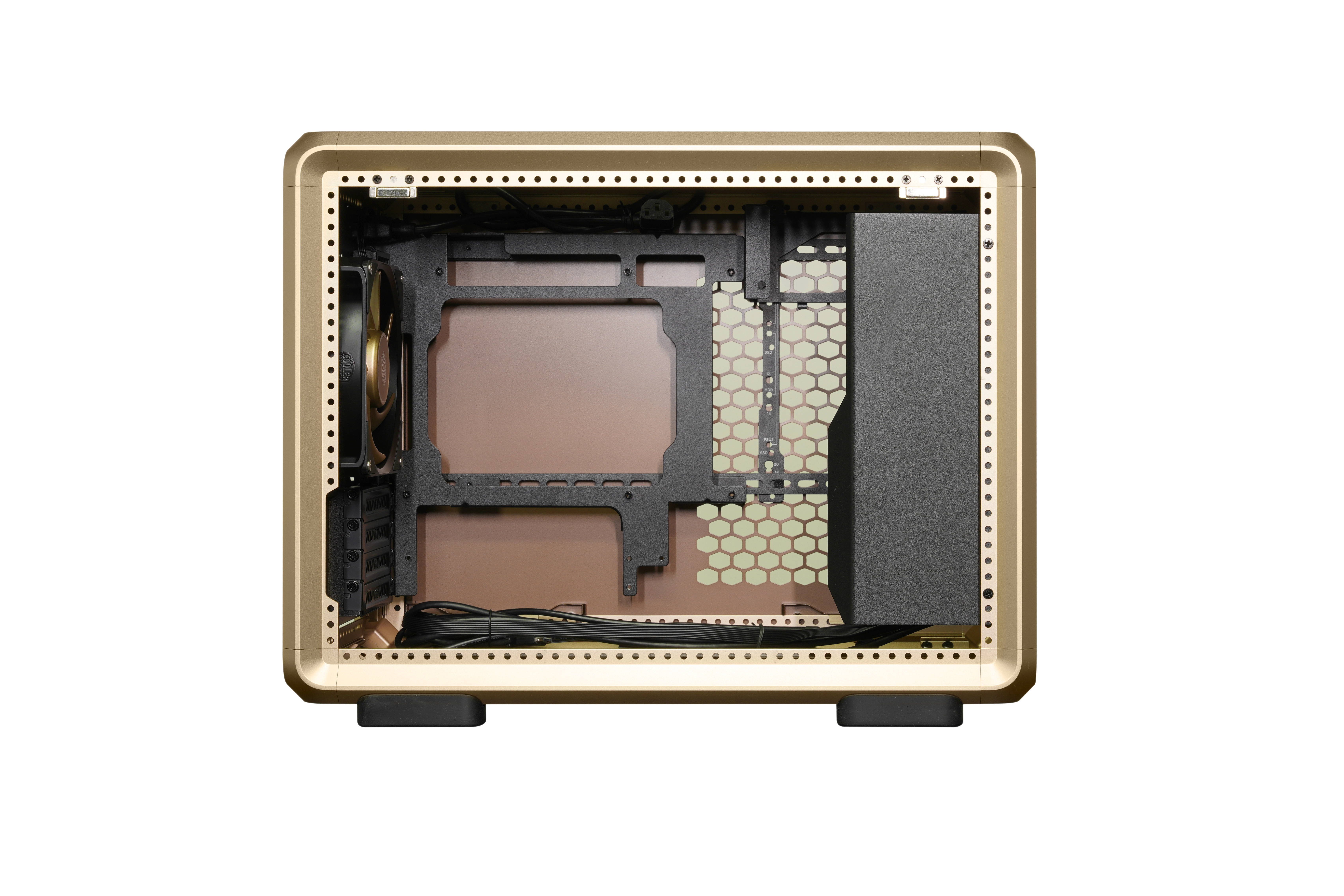Cooler Master MasterFrame 400 Mesh Gold Limited Edition thumbnail 6