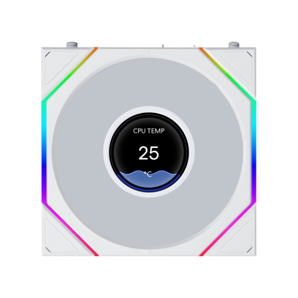 LIAN LI UNI FAN TL LCD FLEX WIRELESS 120MM*1 WHITE thumbnail 2