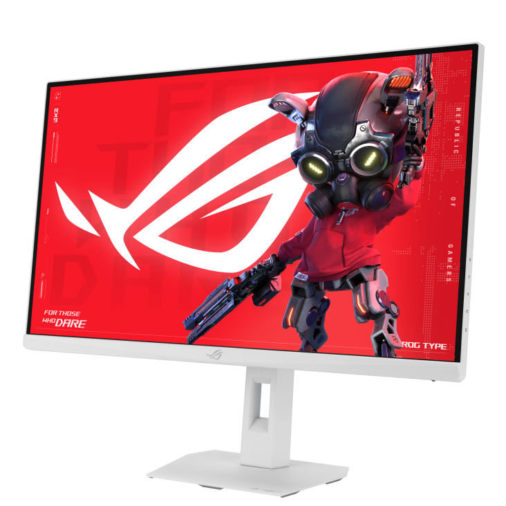ASUS XG27ACSR-W 27" 2K 220Hz MONITOR WHITE thumbnail 3