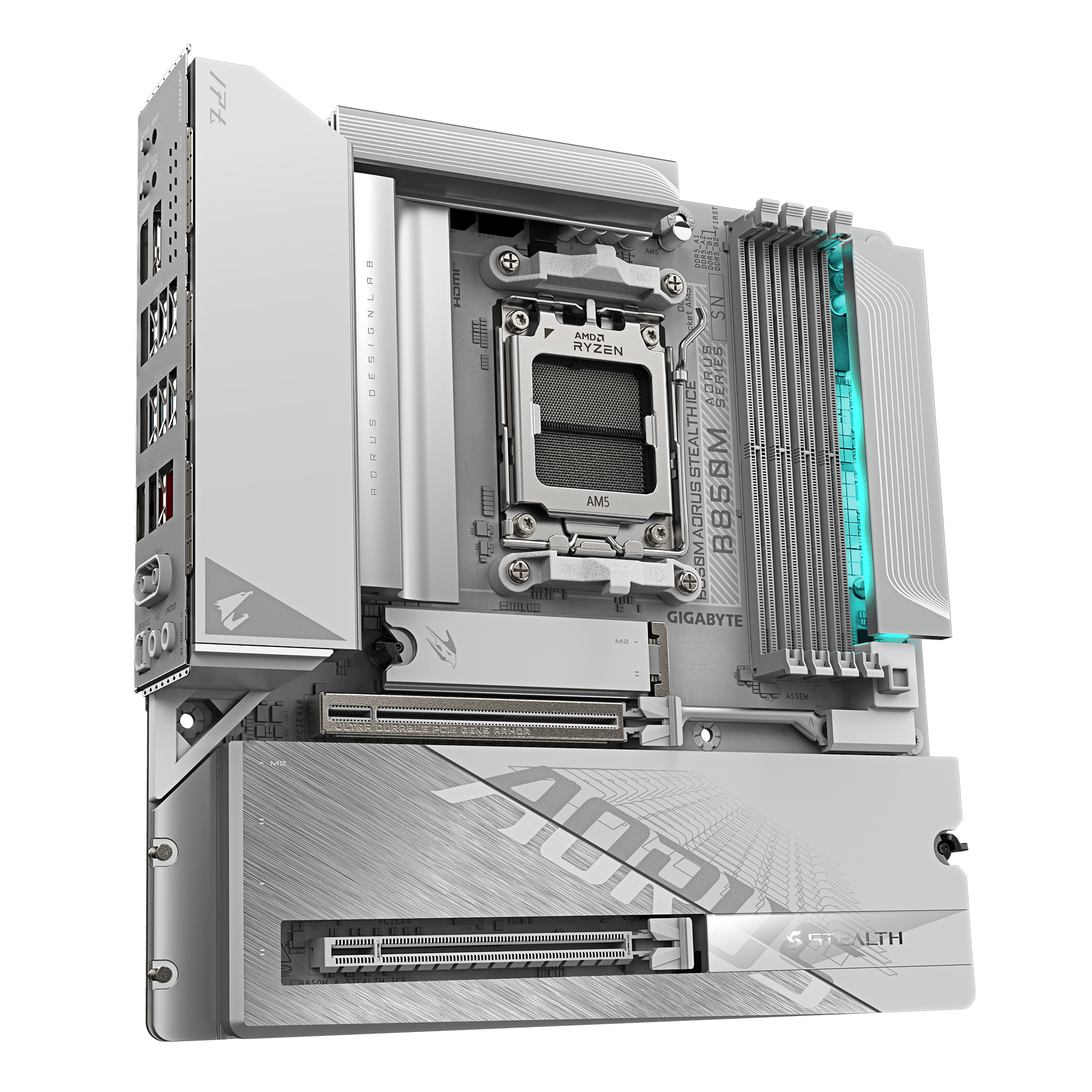 GIGABYTE B850M AORUS STEALTH ICE thumbnail 3