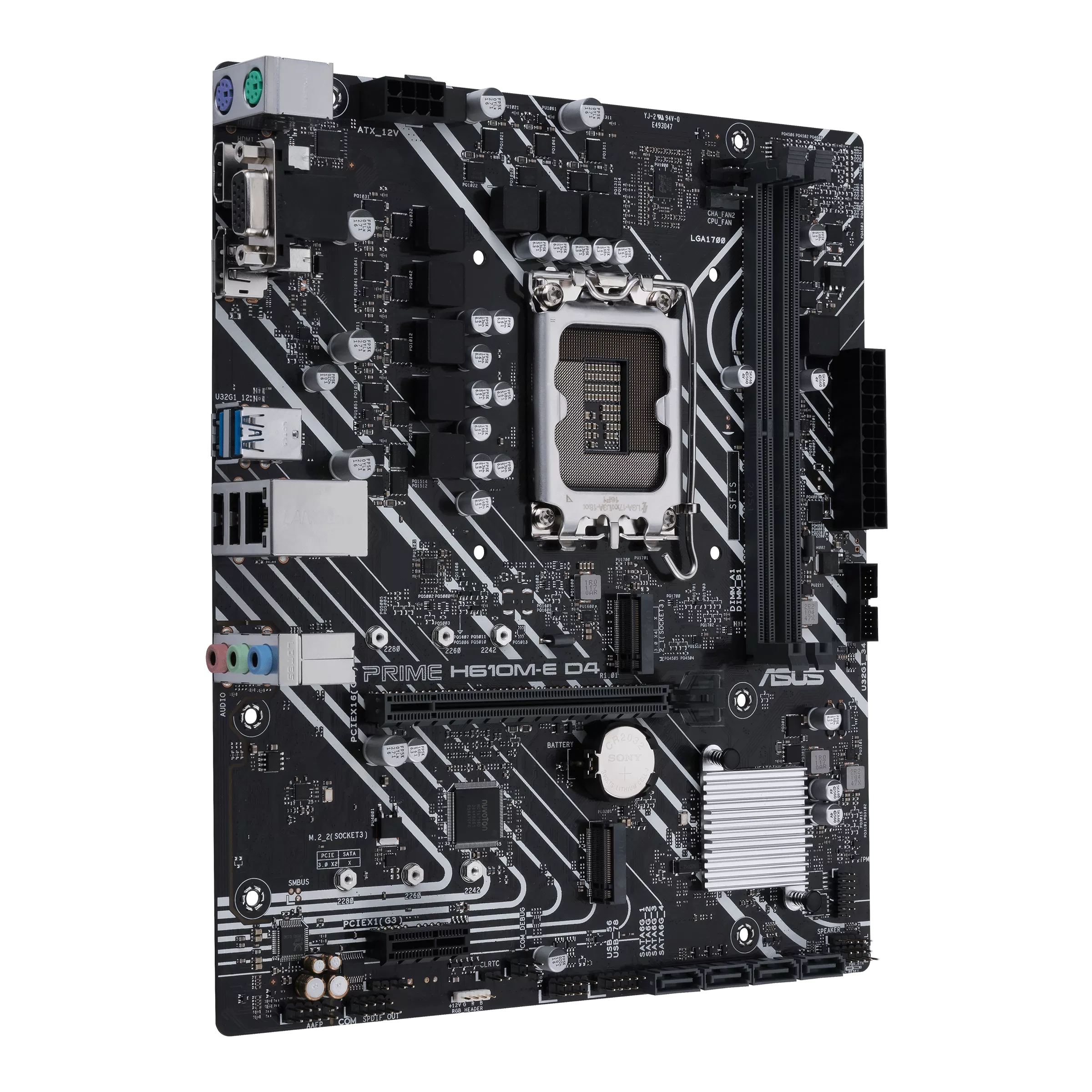 ASUS PRIME H610M-E D4-CSM thumbnail 3