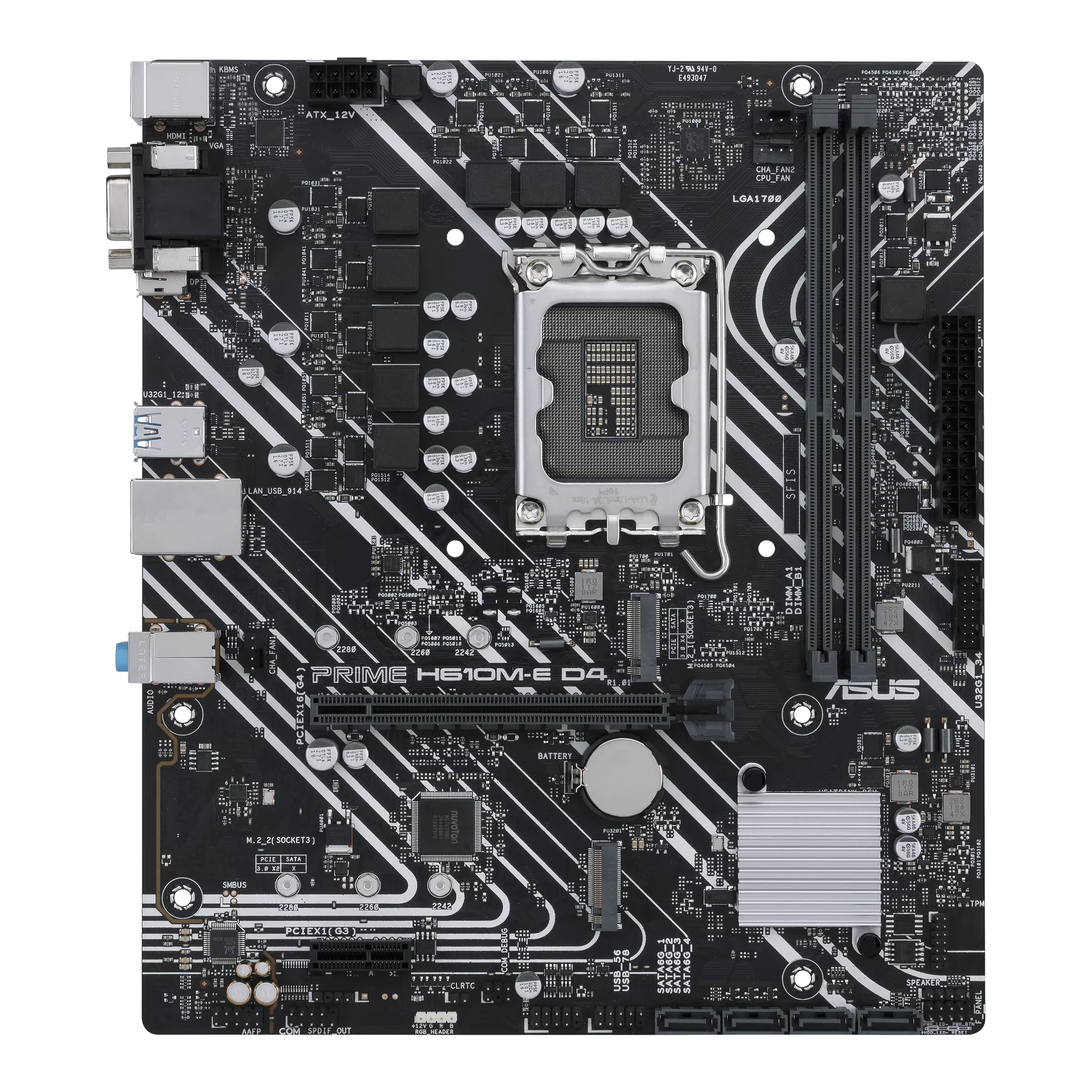 ASUS PRIME H610M-E D4-CSM thumbnail 2