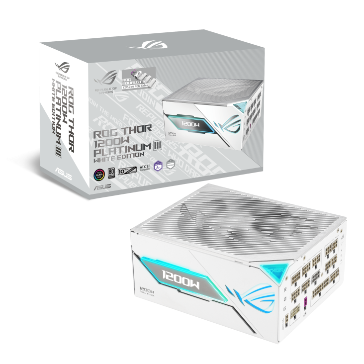 ASUS ROG THOR 1200W PLATINUM III WHITE (ROG EQUALIZER)