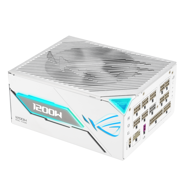 ASUS ROG THOR 1200W PLATINUM III WHITE (ROG EQUALIZER) thumbnail 2