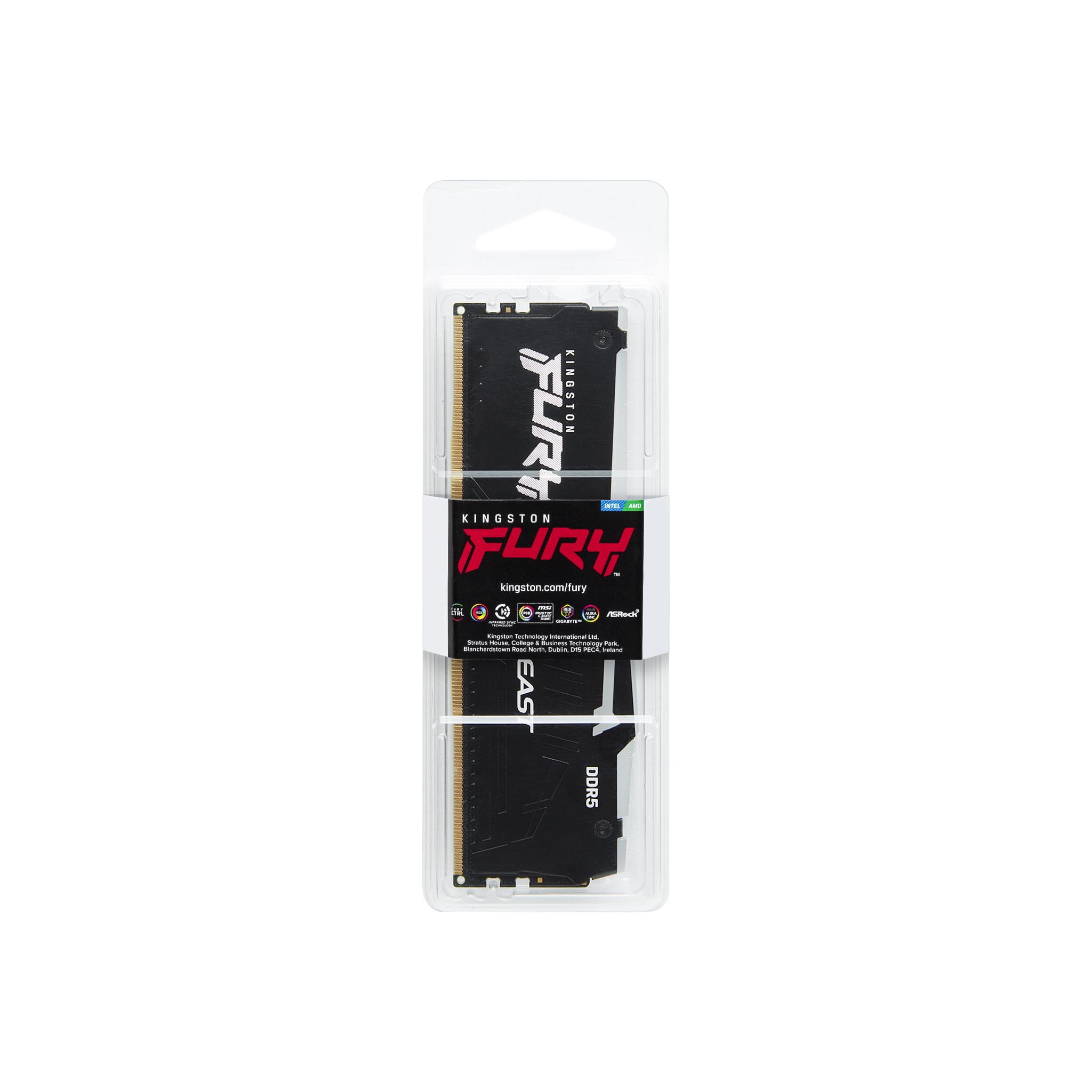 KINGSTON FURY Beast RGB 32GB KIT (16GB*2) DDR5 6000MHz CL36 thumbnail 2