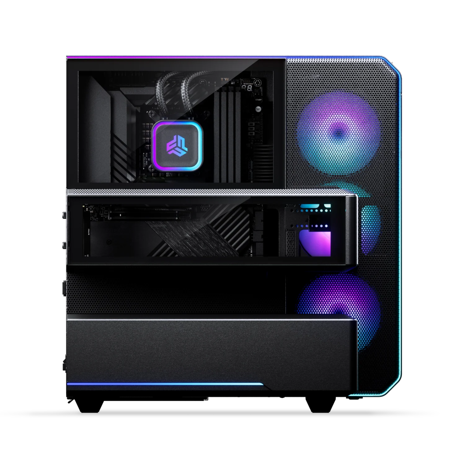 PHANTEKS EX5 PLUS ATX CASE BLACK thumbnail 2
