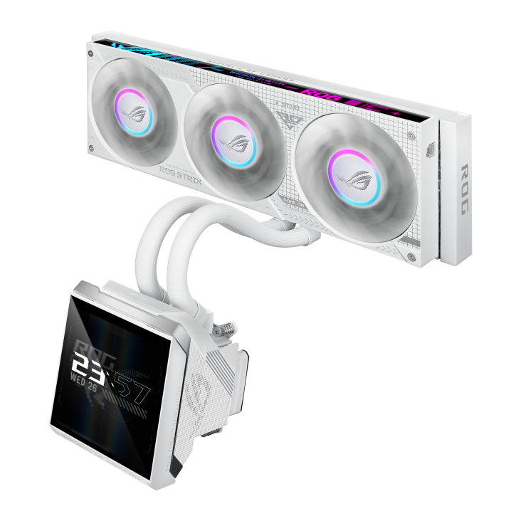 ASUS ROG STRIX SLC IV 360 ARGB LCD WHITE thumbnail 4