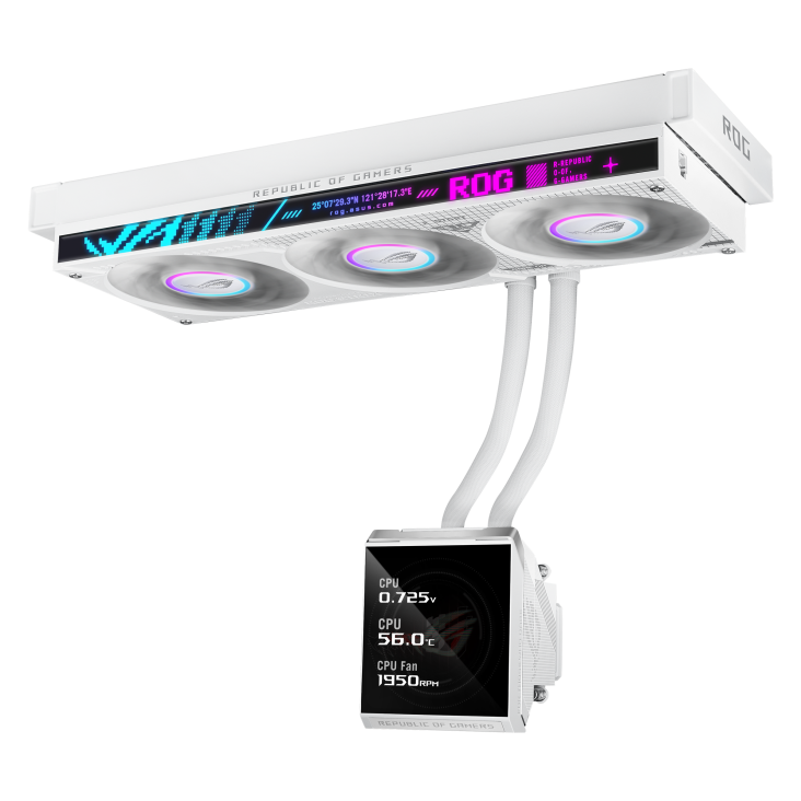 ASUS ROG STRIX SLC IV 360 ARGB LCD WHITE thumbnail 5