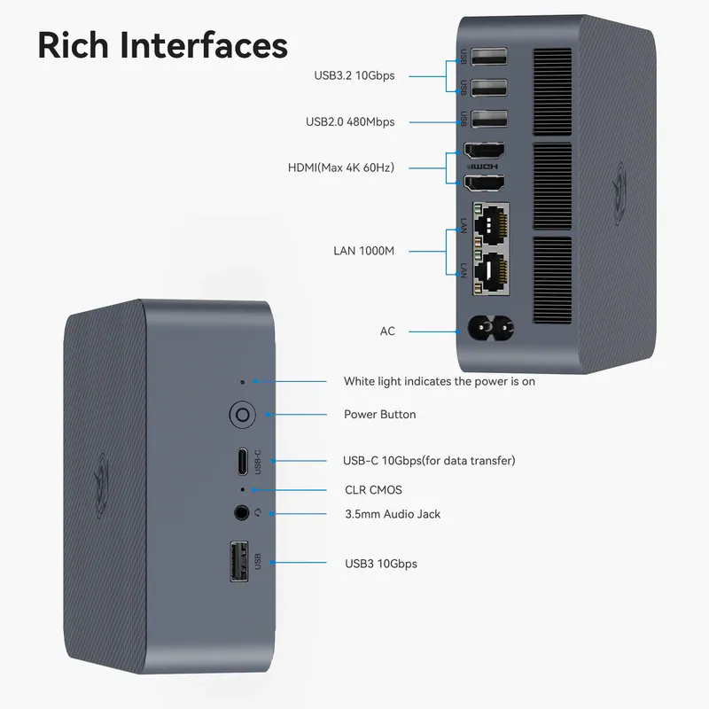 BEELINK EQi13-LP/13420H/16G/500G W11P thumbnail 3