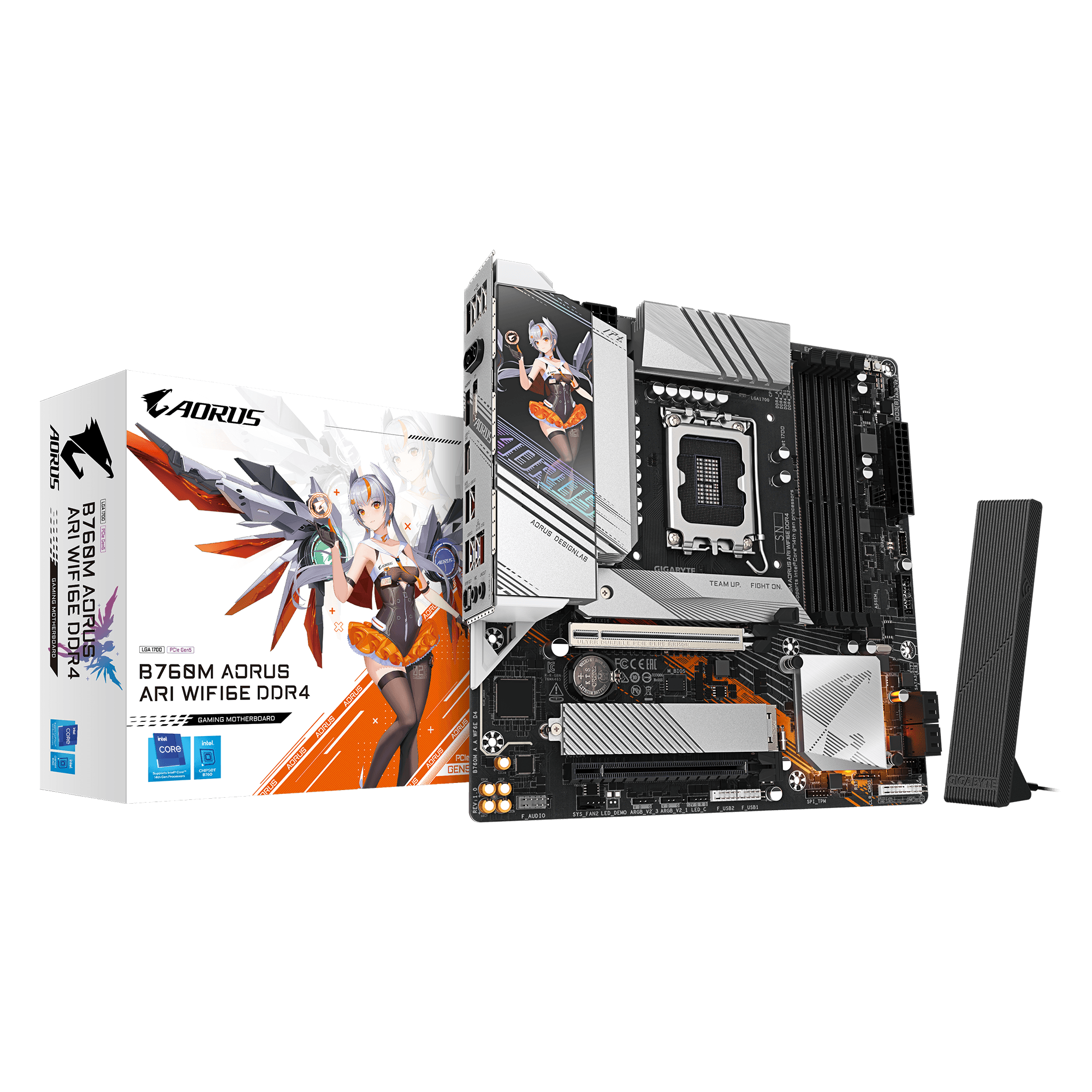 GIGABYTE B760M AORUS ARI WIFI6E DDR4