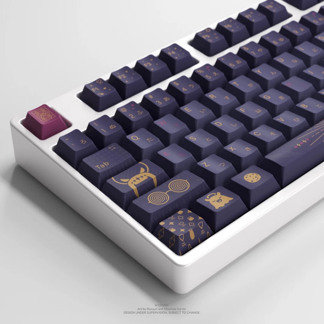 HYTE Ninomae Ina'nis Keycap Set and Desk Pad Bundle thumbnail 4