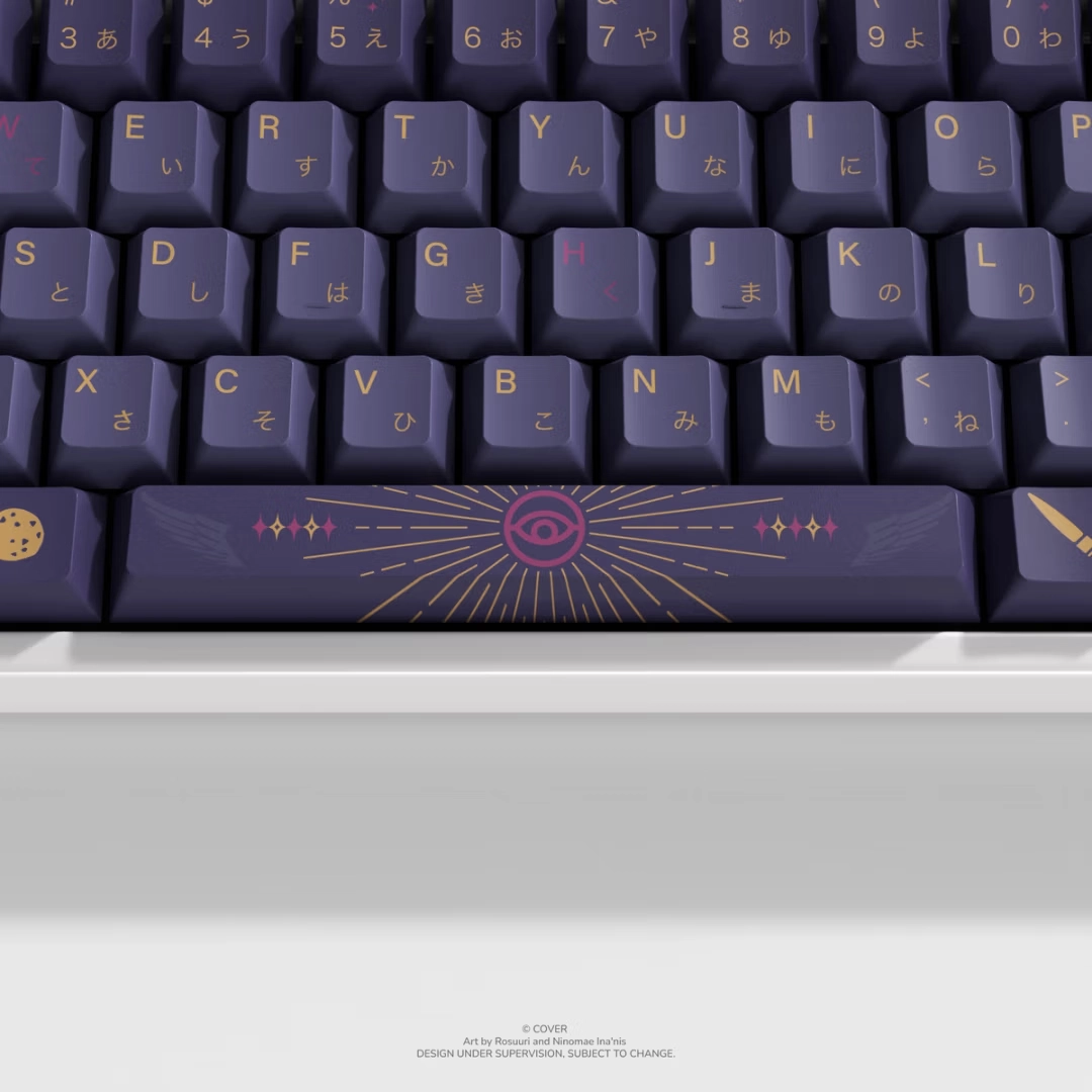 HYTE Ninomae Ina'nis Keycap Set and Desk Pad Bundle thumbnail 6