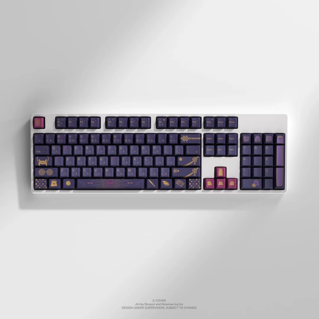 HYTE Ninomae Ina'nis Keycap Set and Desk Pad Bundle thumbnail 9