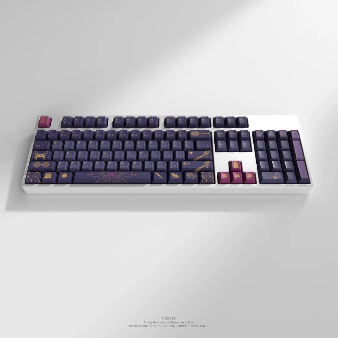 HYTE Ninomae Ina'nis Keycap Set and Desk Pad Bundle thumbnail 3