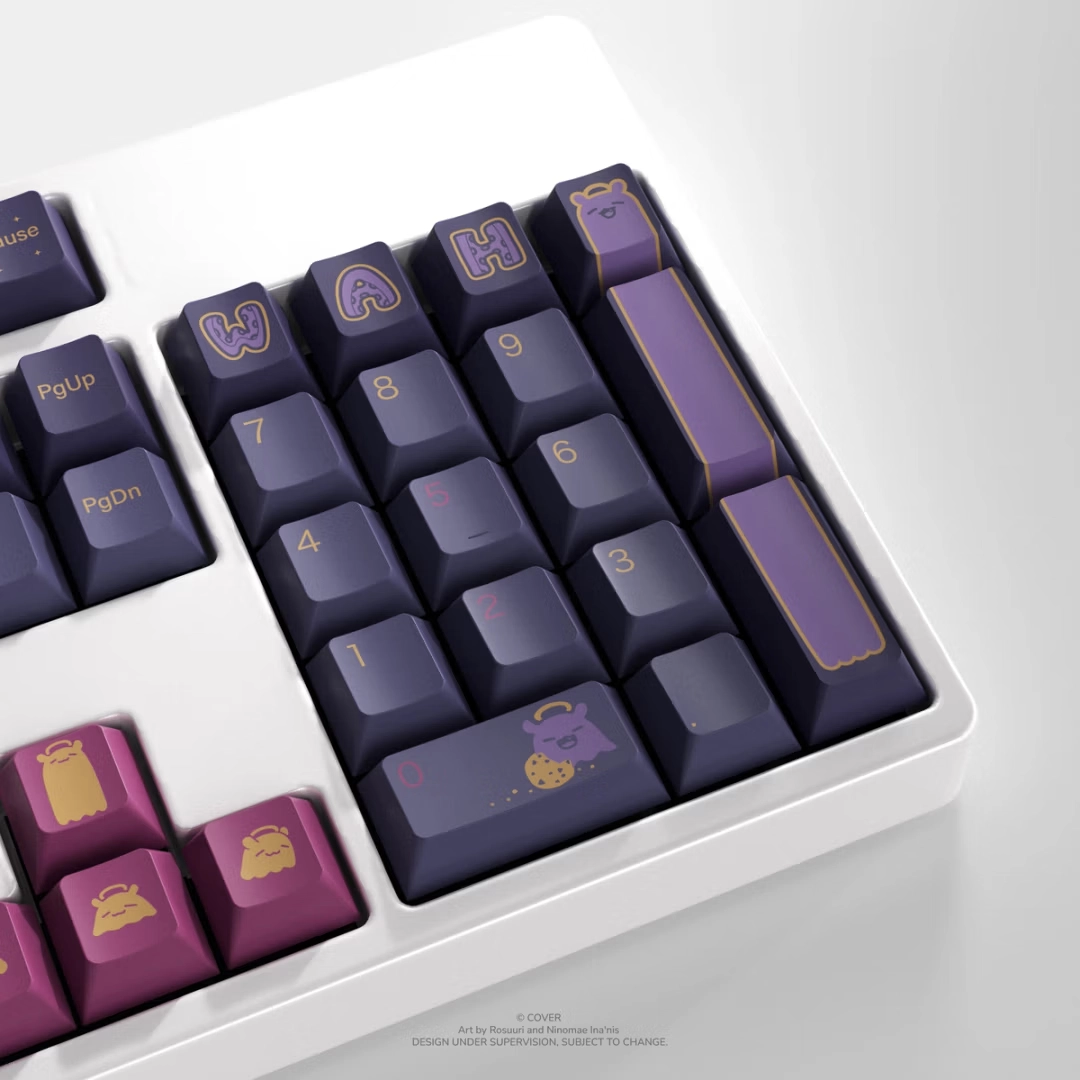 HYTE Ninomae Ina'nis Keycap Set and Desk Pad Bundle thumbnail 8