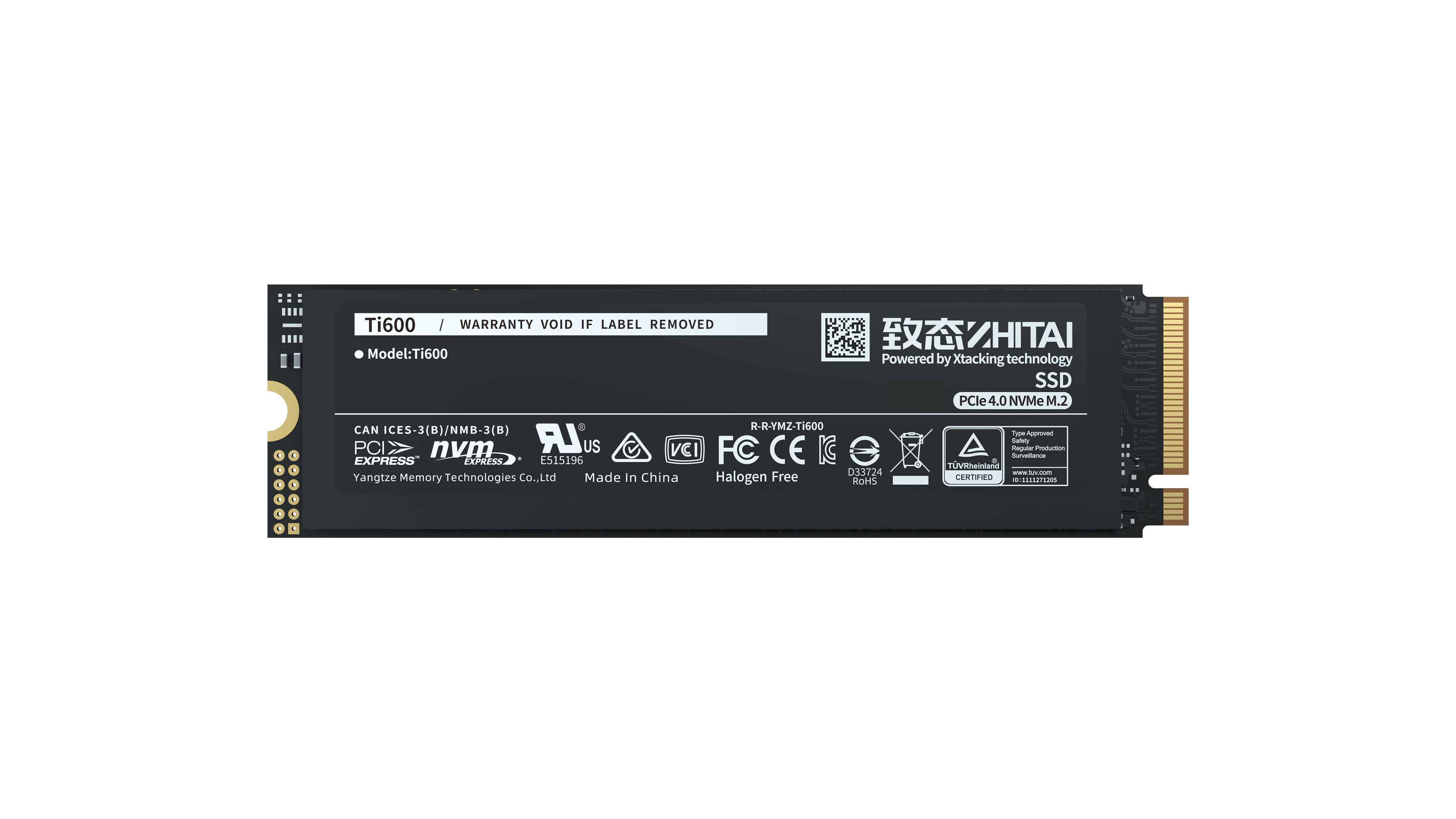 ZHI TAI TI600 4TB PCIE 4.0 NVME M.2 SSD
