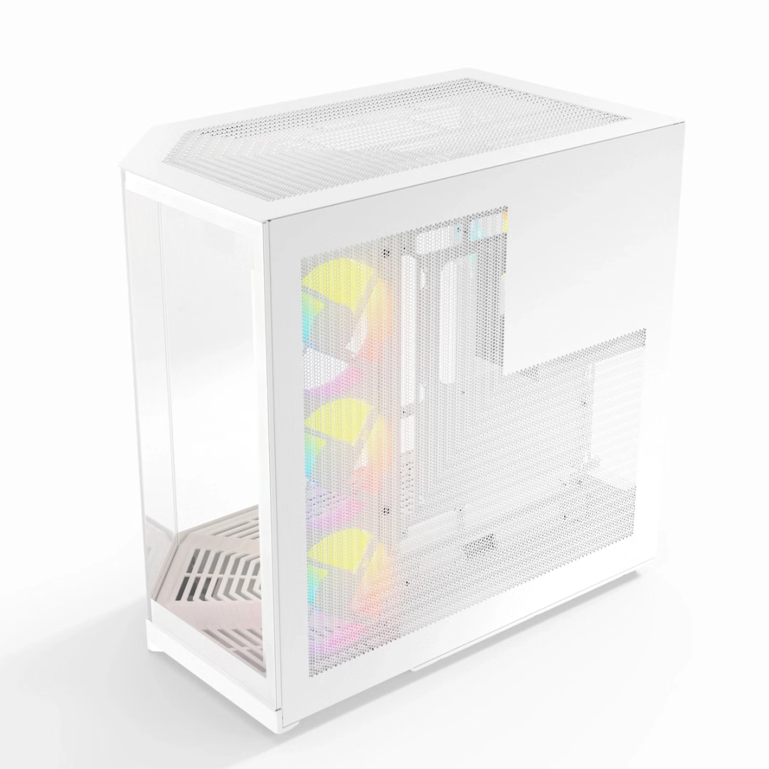 HYTE Y50 RGB ATX CASE SNOW WHITE thumbnail 7