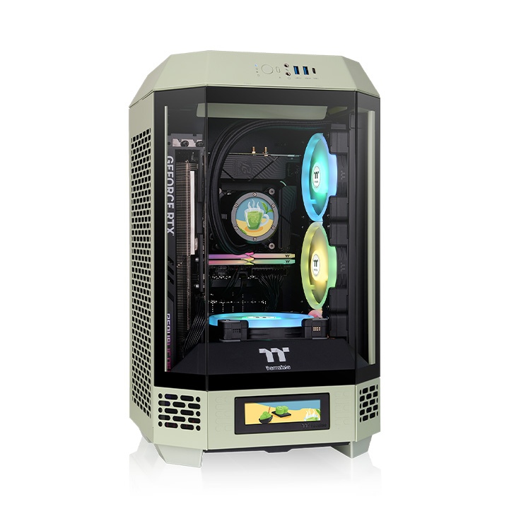 THERMALTAKE THE TOWER 250 CASE MATCHA GREEN (CA-1Z9-00SEWN-00) thumbnail 6