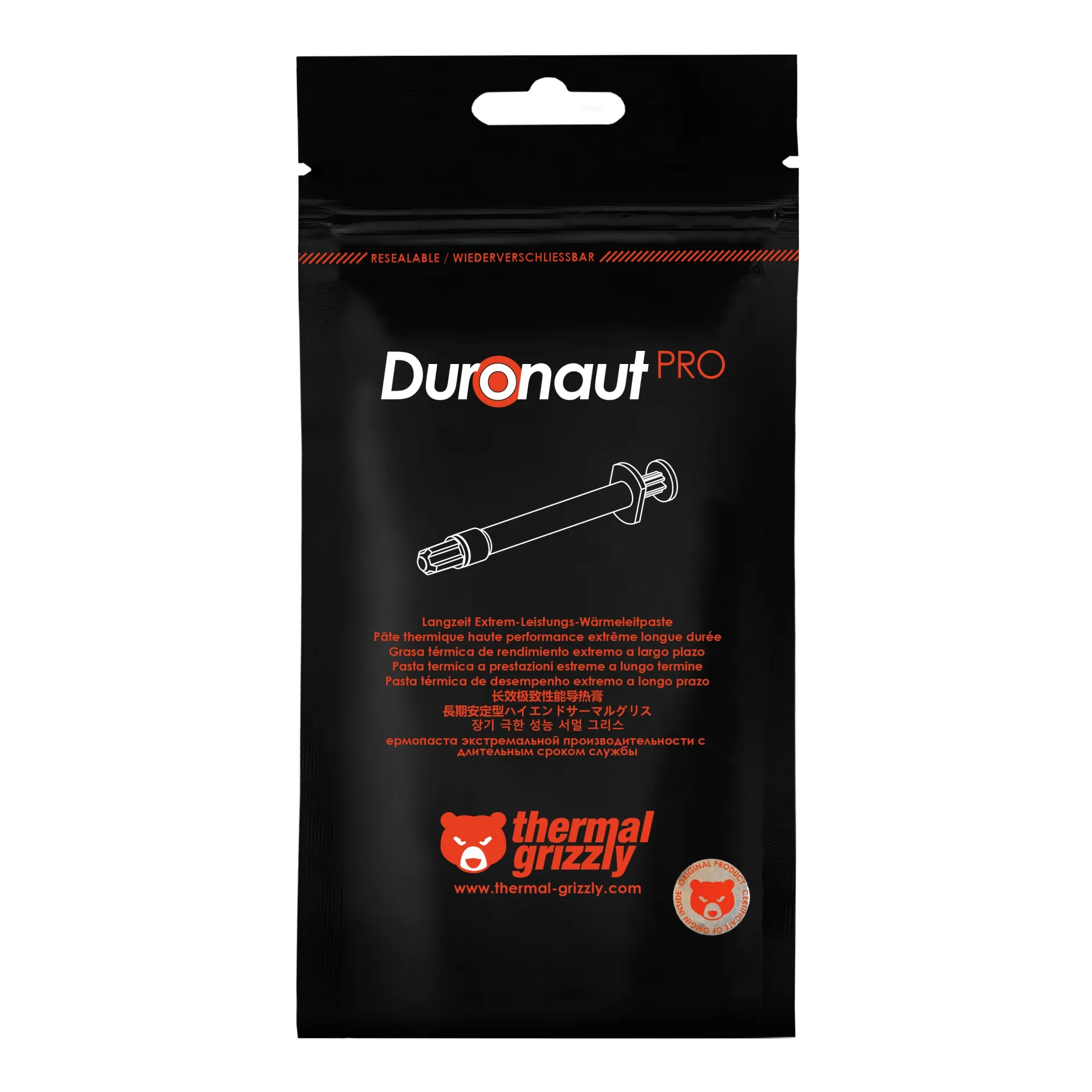 THERMAL GRIZZLY Duronaut Pro 2g High-performance Thermal Grease